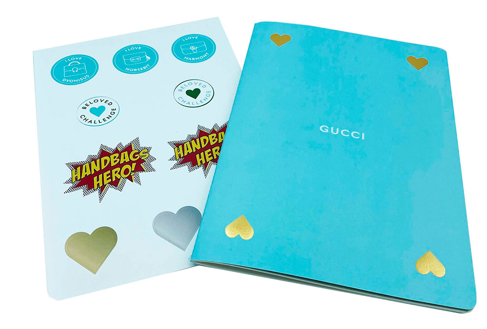 Gucci - Folder Handbags e Stickers