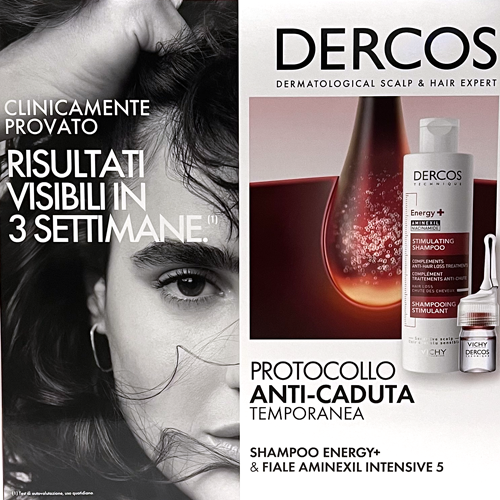 Espositore da Banco Dercos Loreal