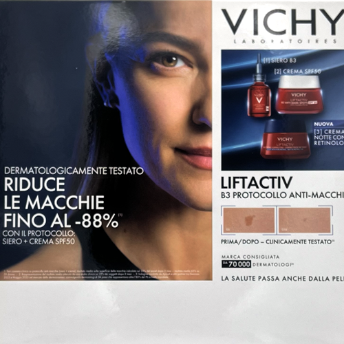 Espositore da Banco Vichy Loreal